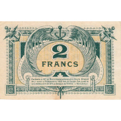 Bordeaux - Pirot 30-23 - 2 francs- Série 1 - 1917 - Etat : TTB