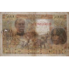 Comores - Pick 6a - 5'000 francs - Série A.104 - 30/06/1950 (1962) - Etat : B-