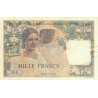 Madagascar - Pick 48a - 1'000 francs - 09/10/1952 - Etat : TB+