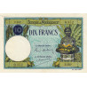 Madagascar - Pick 36b - 10 francs - Série H.832 - 1937 - Etat : TTB