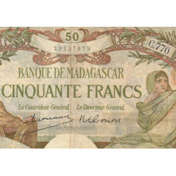 Madagascar - Pick 38c - 50 francs - Série C.770 - 1948 - Etat : TB+