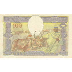 Madagascar - Pick 40a - 100 francs - 1926 - Etat : SUP-