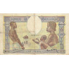 Madagascar - Pick 40b - 100 francs - Série M.516 - 1937 - Etat : TB+