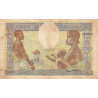 Madagascar - Pick 40b - 100 francs - Série B.579 - 1937 - Etat : TB
