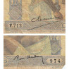 Madagascar - Pick 40b - 100 francs - Série V.712 - 1937 - Etat : AB