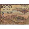 Madagascar - Pick 56b - 1'000 francs - 200 ariary - 1963 - Etat : B