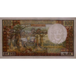 Madagascar - Pick 57b - 100 francs - 20 ariary - 1970 - Etat : TTB+