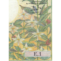 Madagascar - Pick 59 - 1'000 francs - 200 ariary - Série E.1 - 1966 - Etat : TB
