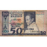Madagascar - Pick 62 - 50 francs - 10 ariary - Série A/12 - 1974 - Etat : TB-
