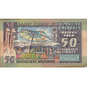 Madagascar - Pick 62 - 50 francs - 10 ariary - Série A/12 - 1974 - Etat : TB-