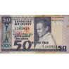 Madagascar - Pick 62 - 50 francs - 10 ariary - 1974 - Etat : TB