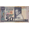 Madagascar - Pick 62 - 50 francs - 10 ariary - Série A/15 - 1974 - Etat : TB