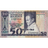 Madagascar - Pick 62 - 50 francs - 10 ariary - Série A/58 - 1974 - Etat : TTB