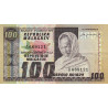Madagascar - Pick 63 - 100 francs - 20 ariary - Série A/25 - 1974 - Etat : TTB