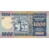 Madagascar - Pick 65 - 1'000 francs - 200 ariary - Série A/9 - 1974 - Etat : TTB
