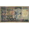 Madagascar - Pick 65 - 1'000 francs - 200 ariary - Série A/9 - 1974 - Etat : TTB
