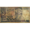 Madagascar - Pick 65 - 1'000 francs - 200 ariary - Série A/37 - 1974 - Etat : TB-