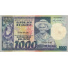 Madagascar - Pick 65 - 1'000 francs - 200 ariary - Série A/47 - 1974 - Etat : TB