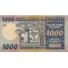 Madagascar - Pick 65r - 1'000 francs - 200 ariary - Série Z/1 (rempl.) - 1974 - Etat : TTB-