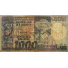Madagascar - Pick 65r - 1'000 francs - 200 ariary - Série Z/1 (rempl.) - 1974 - Etat : TTB-
