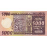 Madagascar - Pick 66 - 5'000 francs - 1'000 ariary - Série A/8 - 1974 - Etat : TTB