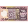 Madagascar - Pick 66 - 5'000 francs - 1'000 ariary - 1974 - Etat : SUP+