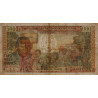 Madagascar - Pick 60 - 5'000 francs - 1'000 ariary - 1966 - Etat : TB