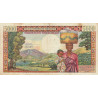 Madagascar - Pick 60 - 5'000 francs - 1'000 ariary - Série Z.2 - 1966 - Etat : TB+