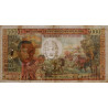 Madagascar - Pick 60 - 5'000 francs - 1'000 ariary - Série Z.2 - 1966 - Etat : TB+