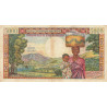 Madagascar - Pick 60 - 5'000 francs - 1'000 ariary - Série Z.2 - 1966 - Etat : TB+