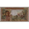 Madagascar - Pick 60 - 5'000 francs - 1'000 ariary - 1966 - Etat : TTB-