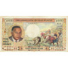 Madagascar - Pick 60 - 5'000 francs - 1'000 ariary - 1966 - Etat : TTB-