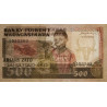 Madagascar - Pick 67a - 500 francs - 100 ariary - Série A/6 - 1983 - Etat : SPL