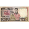 Madagascar - Pick 67a - 500 francs - 100 ariary - Série A/6 - 1983 - Etat : TTB