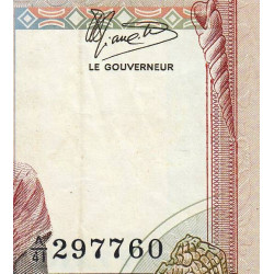 Madagascar - Pick 67b - 500 francs - 100 ariary - Série A/41 - 1987 - Etat : TTB