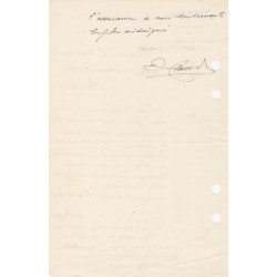Belfort - Pirot 23 - Lot 2 documents de 1919
