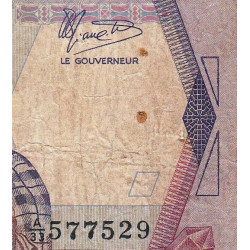 Madagascar - Pick 68b - 1'000 francs - 200 ariary - 1987 - Etat : B