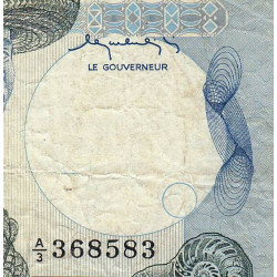 Madagascar - Pick 69a - 5'000 francs - 1'000 ariary - Série A/3 - 1983 - Etat : TB