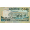 Madagascar - Pick 70b - 10'000 francs - 2'000 ariary - Série A/12 - 1987 - Etat : TB