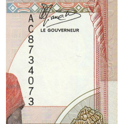 Madagascar - Pick 71a - 500 francs - 100 ariary - Série AC - 1988 - Etat : TB+