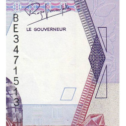 Madagascar - Pick 72b - 1'000 francs - 200 ariary - Série BE - 1992 - Etat : SPL