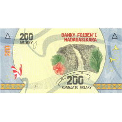 Madagascar - Pick 98a - 200 ariary - Série A - 2017 - Etat : NEUF
