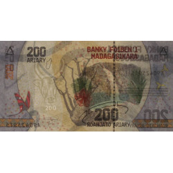 Madagascar - Pick 98a - 200 ariary - Série A - 2017 - Etat : NEUF