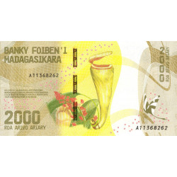 Madagascar - Pick 101a - 2'000 ariary - Série A - 2017 - Etat : NEUF
