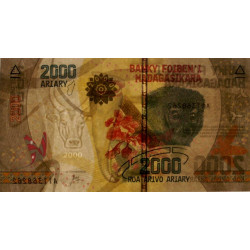 Madagascar - Pick 101a - 2'000 ariary - Série A - 2017 - Etat : NEUF