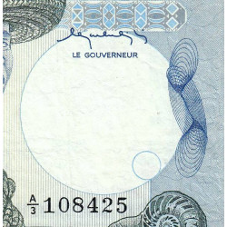Madagascar - Pick 69a - 5'000 francs - 1'000 ariary - Série A/3 - 1983 - Etat : TB