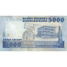 Madagascar - Pick 69b - 5'000 francs - 1'000 ariary - 1987 - Etat : B+