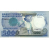 Madagascar - Pick 69b - 5'000 francs - 1'000 ariary - Série A/18 - 1987 - Etat : TB
