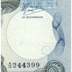 Madagascar - Pick 69b - 5'000 francs - 1'000 ariary - Série A/18 - 1987 - Etat : TB