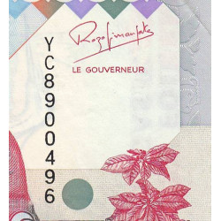 Madagascar - Pick 72Aa - 2'500 francs - 500 ariary - Série YC - 1993 - Etat : SUP